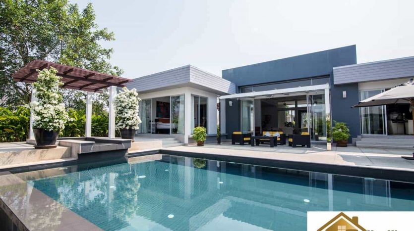 Hua Hin Pool Villa For Sale With Stunning Golf Course View