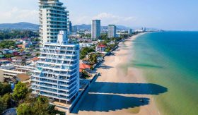 Spacious Beachfront 2 Bedroom Sea View Condo South Hua Hin