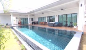 Spacious 4-Bed Pool Villa with Mountain Views for Sale in Hua Hin