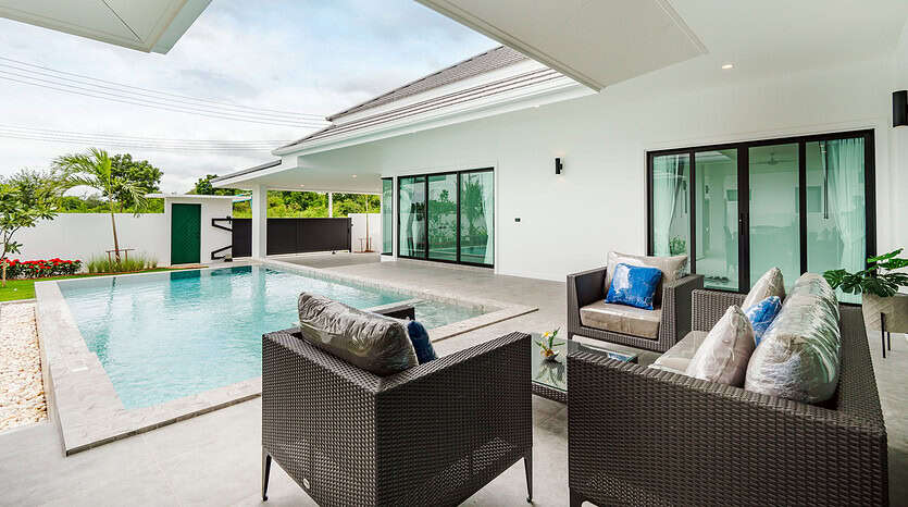 Beautiful Private Pool Home For Sale In Botanica Hua Hin Project