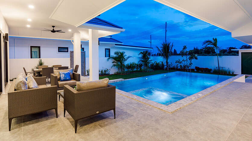 Beautiful Private Pool Home For Sale In Botanica Hua Hin Project