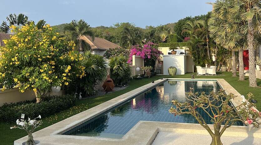 Spacious 3-Bed Fully Furnished & Ready to Move in Hua Hin Pool Villa for Sale
