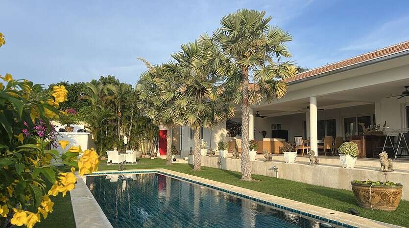 Spacious 3-Bed Fully Furnished & Ready to Move in Hua Hin Pool Villa for Sale