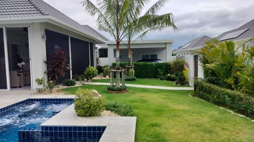 Fully Furnished Baan Phu Thara 3 Bed, 2 Bath Luxury Villa for Sale in Hua Hin