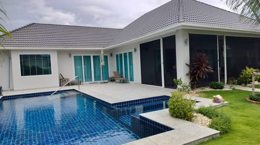 Fully Furnished Baan Phu Thara 3 Bed, 2 Bath Luxury Villa for Sale in Hua Hin