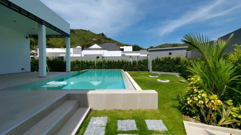 Modern Designed Mountain View Pool Villa For Sale In Sivana Hills Hua Hin