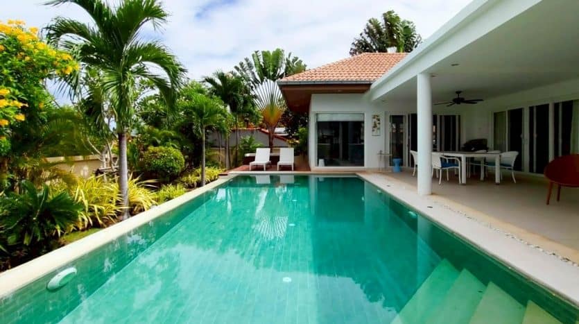 Ready to Move-in Luxury Pool Villa Near Golf Course for Sale In Hua Hin