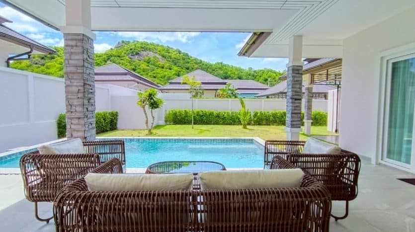 Fully Furnished Ready-To-Move Hua Hin Grand Hills House for Sale