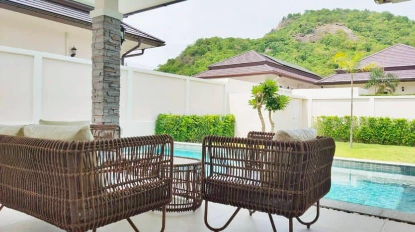 Fully Furnished Ready-To-Move Hua Hin Grand Hills House for Sale