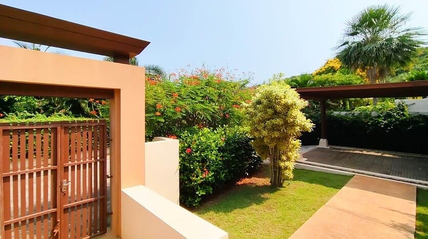 Fully Furnished Balinese Pool Villa with Sea View for Sale Hua Hin