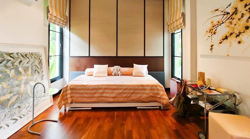 Fully Furnished Balinese Pool Villa with Sea View for Sale Hua Hin