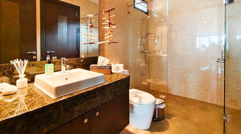 Fully Furnished Balinese Pool Villa with Sea View for Sale Hua Hin