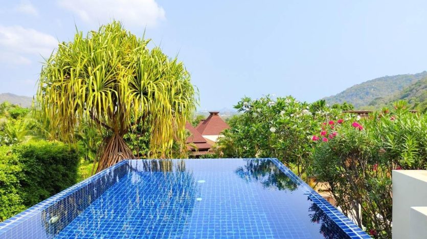 Fully Furnished Balinese Pool Villa with Sea View for Sale Hua Hin
